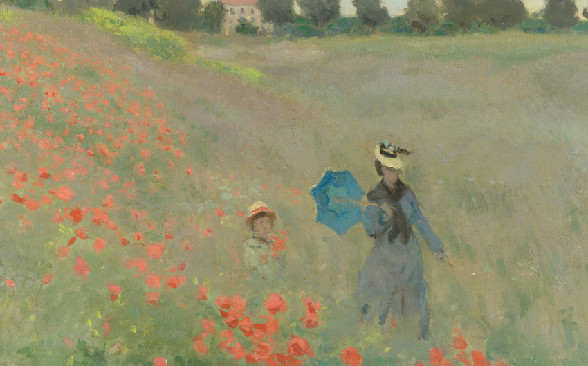 Coquelicots Claude Monet Mus e D Orsay