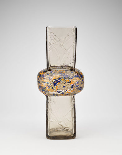 Eugène Rousseau - Vase : modèle bambou
