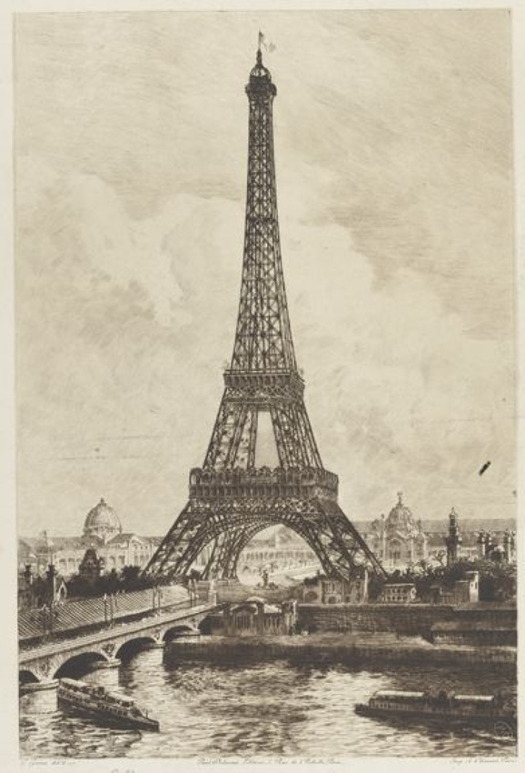 Georges Garen - Exposition et Tour Eiffel