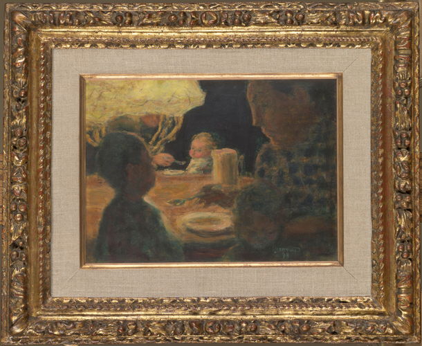 Pierre Bonnard - Déjeuner sous la lampe