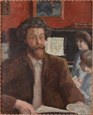 Pierre Bonnard - Le Compositeur Claude Terrasse et ses deux fils
