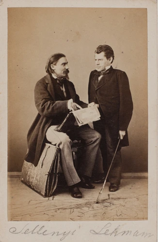 Emil Rabending - Joseph Selleny et Henri Lehmann - Peintres hongrois