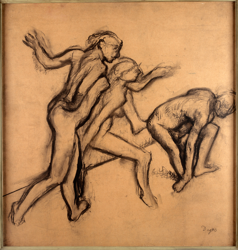 Edgar Degas - Trois danseuses nues