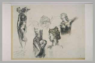 Mariano Fortuny y de Madrazo - Etudes d'après des statues