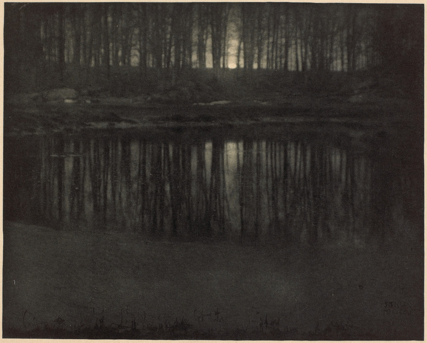 Edward Steichen - Moonlight : the Pond