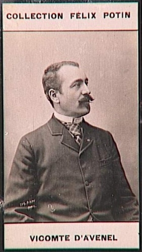 Eugène Pirou - Vicomte d'Avenel, homme de lettres