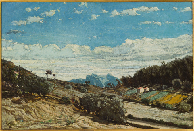 Paul Guigou - Paysage de Provence