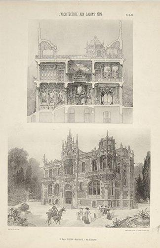 Raoul Brandon - Hôtel de M. J. Hug à Gésireh