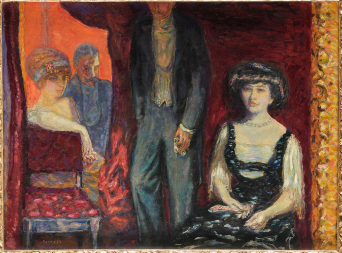 Pierre Bonnard - La Loge