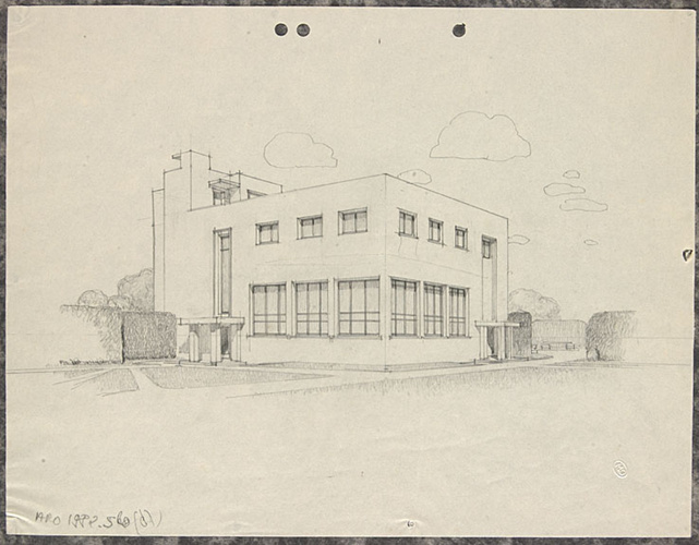 Marcel Guilleminault - Second projet pour la propriété de Mr Bouilliant, au golf...