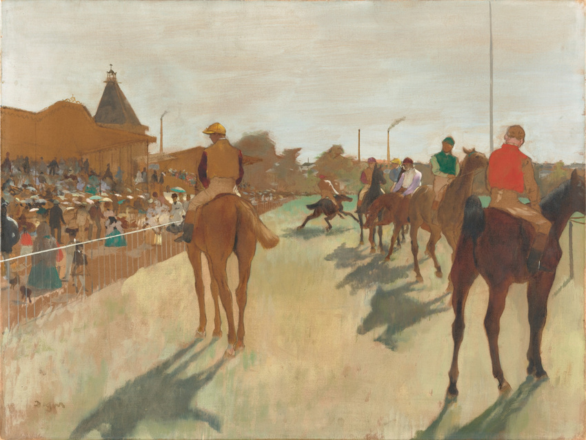 Degas Horse Races