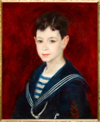 Auguste Renoir - Fernand Halphen enfant