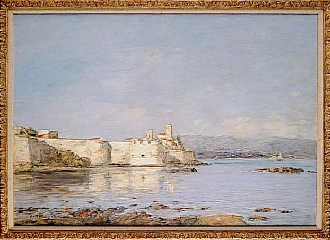 Eugène Boudin - Le Port d'Antibes
