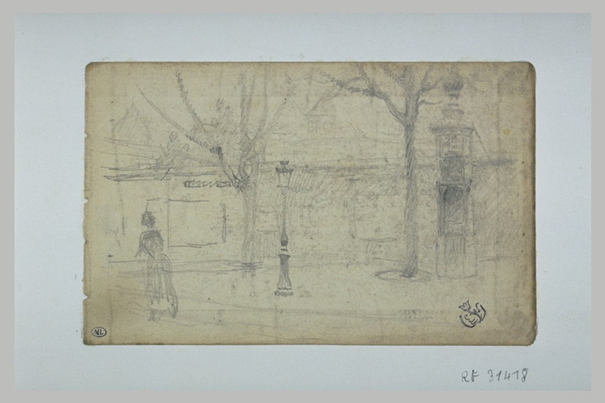 Emile Schuffenecker - Petite place dans une ville