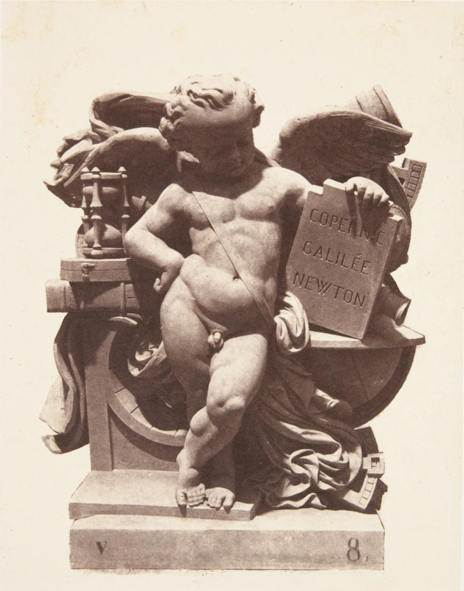 Edouard Baldus - "L'Astronomie", sculpture de Jean-François Soitoux, décor du pa...