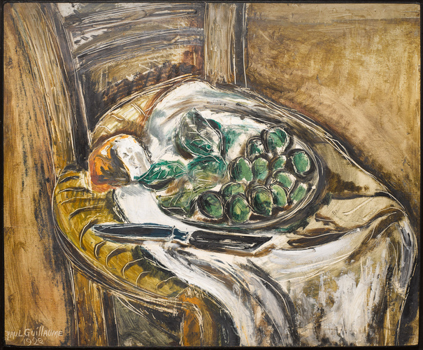 Paul Guillaume - Fruits sur l'assiette