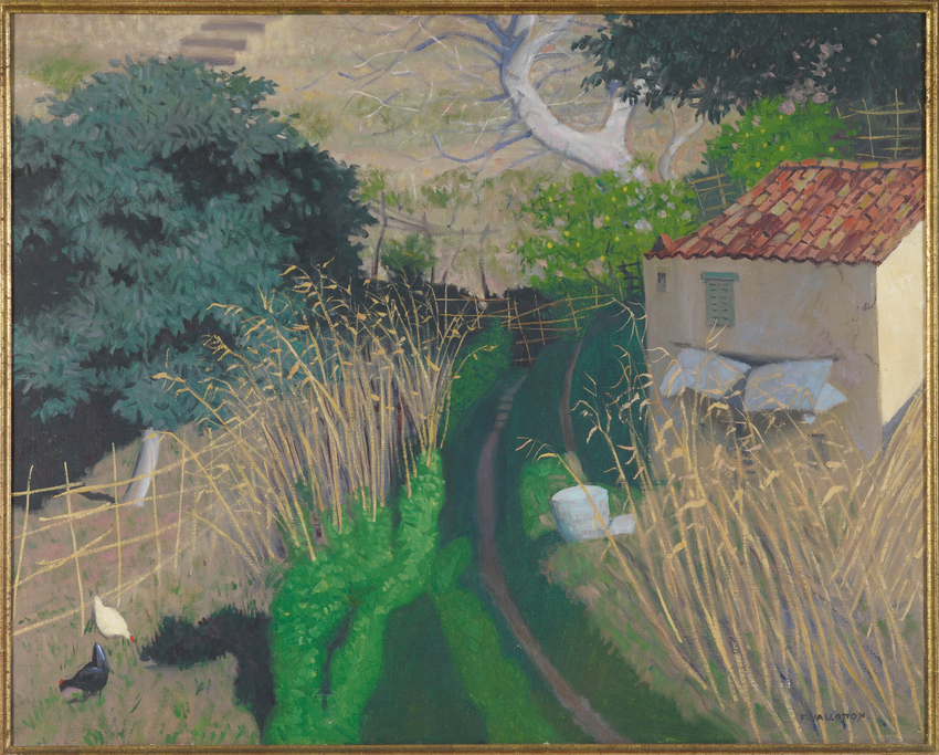 Félix Vallotton - Maison et roseaux