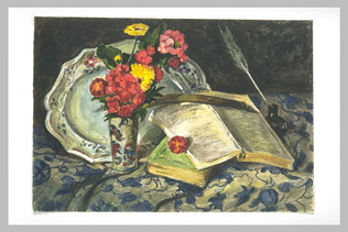 Paul Gachet - Nature morte à l'assiette