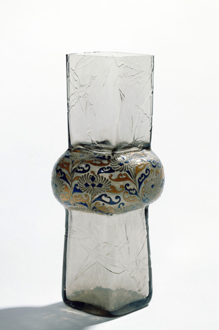 Eugène Rousseau - Vase : modèle bambou