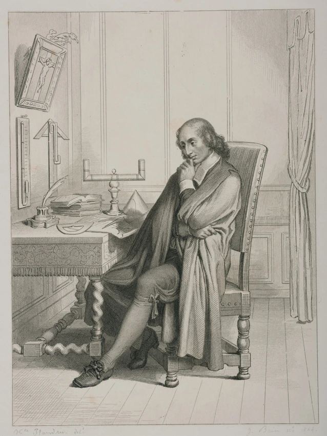 Jean Bein - Portrait de Blaise Pascal
