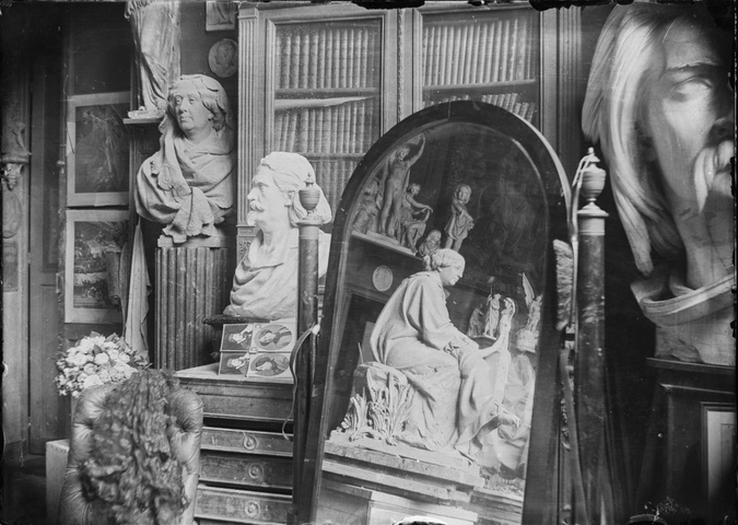 Louis Emile Décorchemont - Bureau du sculpteur Aimé Millet.