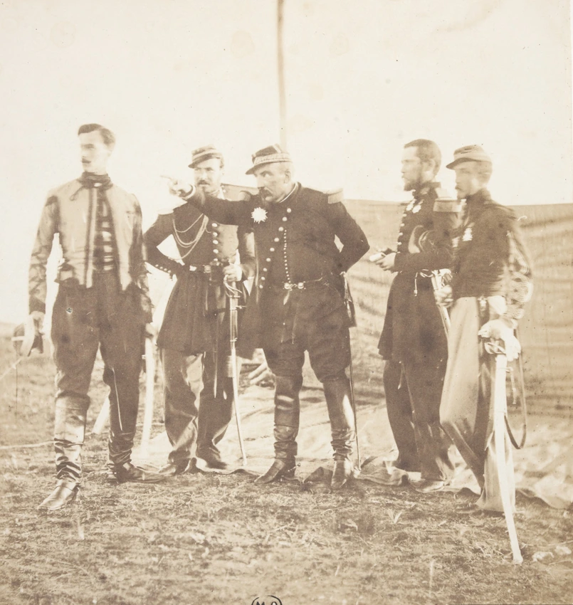 Roger Fenton - General Bosquet and Staff