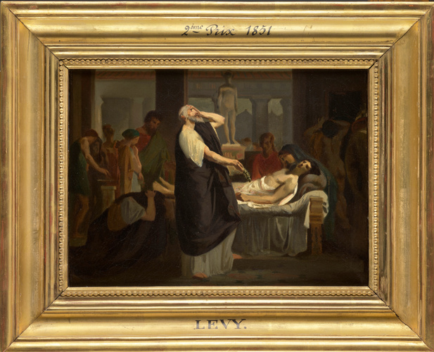 Emile Lévy - Périclès au lit de mort de son fils
