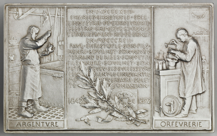 Oscar Roty - Cinquantenaire de la Maison Christofle