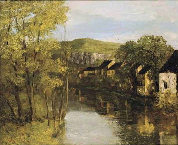 Gustave Courbet - Vue d'Ornans