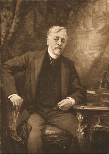 Anonyme - Portrait peint par Aimé Morot de Gustave Eiffel, 1905