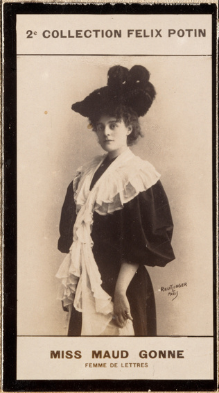 Reutlinger - Maud Gonne, Femme de lettres irlandaise