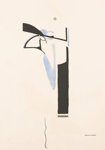 Alfred Stieglitz - Sans titre, dessin de Katharine N. Rhoades