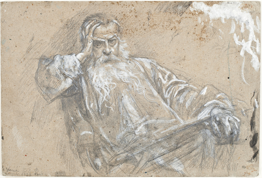 Ernest Meissonier - Portrait de l'artiste
