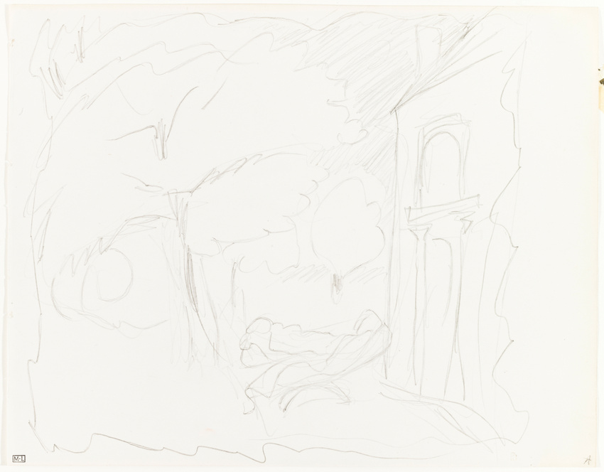 Pierre Bonnard - Femme sur une chaise longue dans un jardin