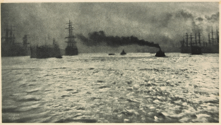 Heinrich Kühn - Harbour of Hamburg