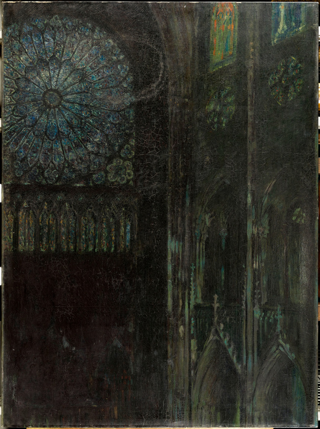 Paul Helleu - Intérieur d'église, cathédrale d'Amiens