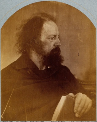 The Dirty Monk, portrait of Tennyson - Julia Margaret Cameron
