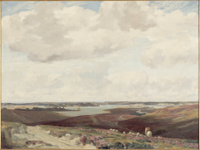 Herbert Hughes-Stanton - Port de Dorset, Angleterre