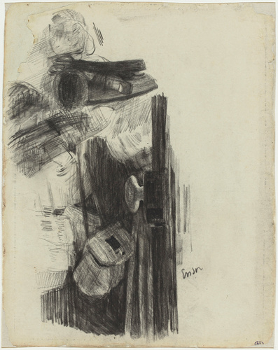 James Ensor - Porte et panier de pêche