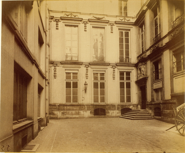 Eugène Atget - Hôtel d'Aguesseau, 18 rue Séguier