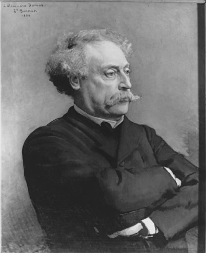 Léon Bonnat - Portrait d'Alexandre Dumas fils