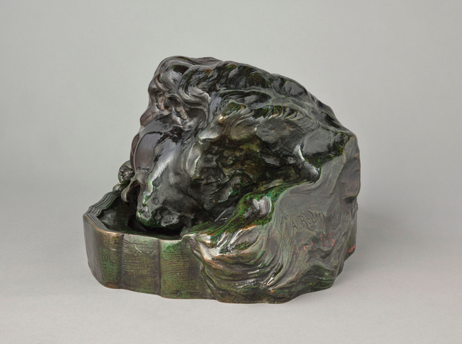 Auguste Rodin - Tête de saint Jean-Baptiste sur un plat