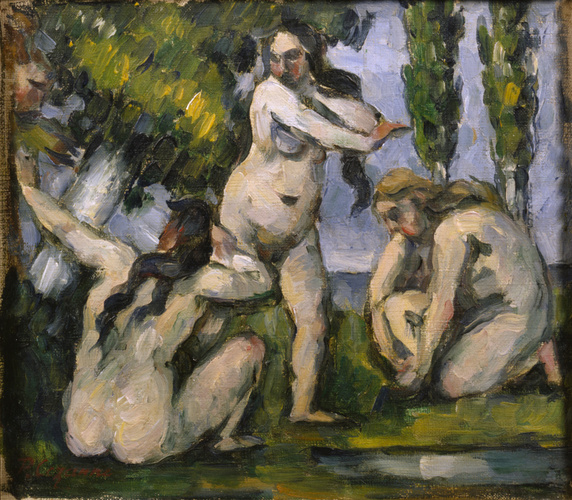 Paul Cézanne - Trois baigneuses
