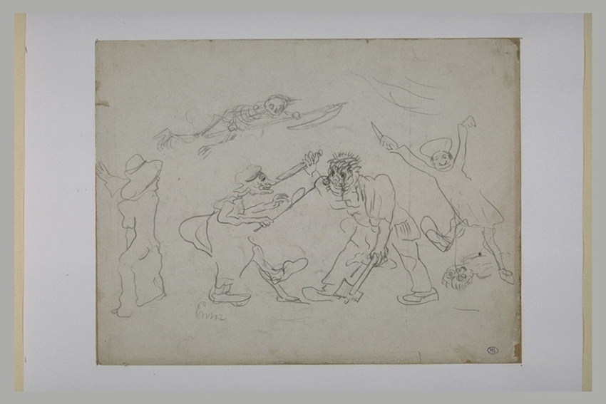 James Ensor - La Colère