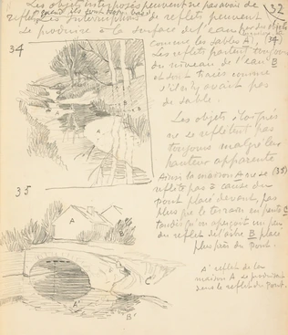 Eugène Grasset - Arbres et chemin