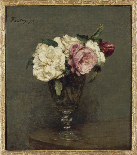 Henri Fantin-Latour - Vase de fleurs