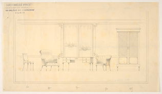 Industrielle Foncière - Ensemble de meubles. Fauteuils, chaises, armoires, burea...