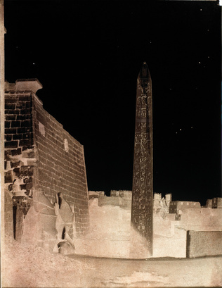 John Beasley Greene - Louqsor, obélisque, faces est et sud
