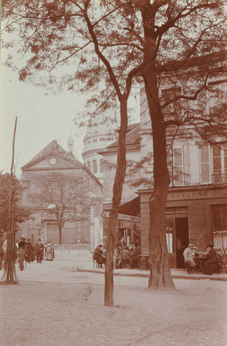 Charles Augustin Lhermitte - Paris - La place du Tertre