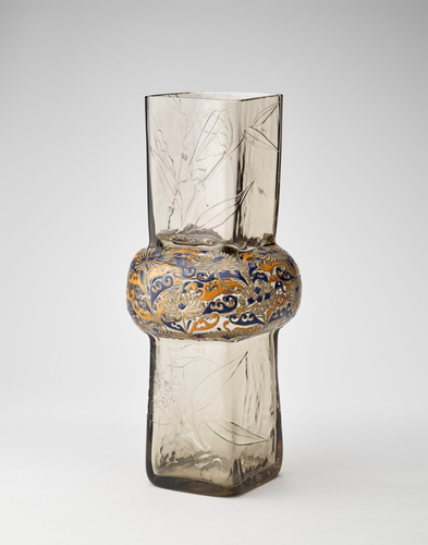 Eugène Rousseau - Vase : modèle bambou